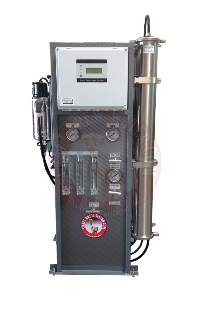 Craft Brew 5500 GPD Pro Reverse Osmosis System with Blending Valve and UV
